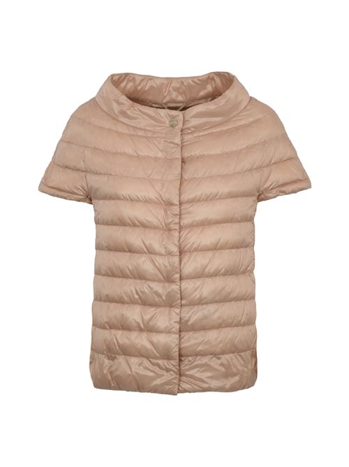 Piumino Margherita con maniche corte Rosa Chiaro Herno | PI0003DIC 120174002